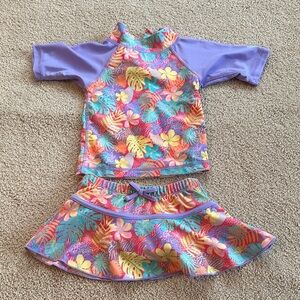 UV Skinz two piece swim suit